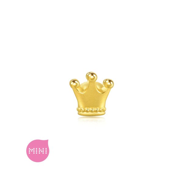 Charme 'Lovely Tales' 999 Gold Crown Charm | Chow Sang Sang Jewellery eShop