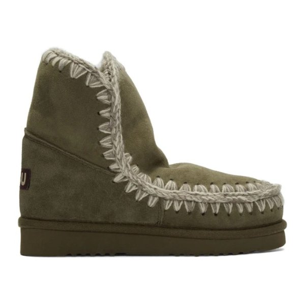 Green 18 Ankle Boots