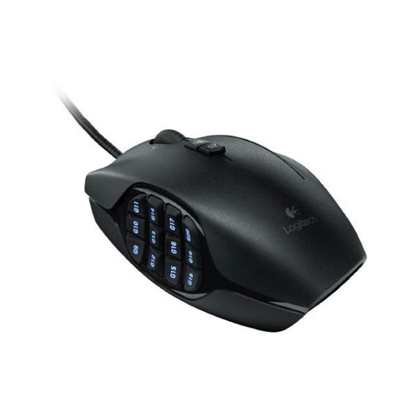 G600 MMO Gaming Mouse, RGB Backlit, 20 Programmable Buttons