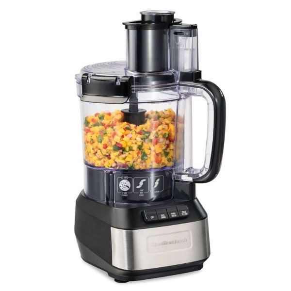 Stack and Snap 12 Cup Food Processor Black 70727
