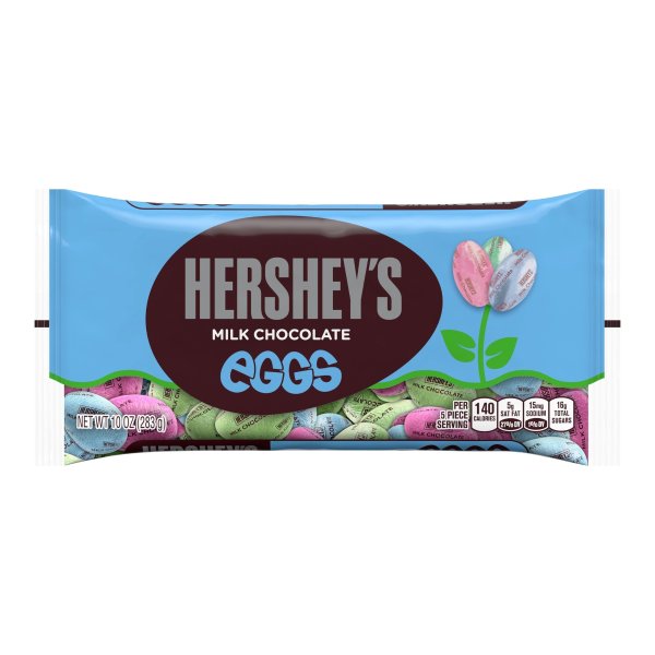 , Milk Chocolate Eggs Candy, Easter, 10 oz, Bag