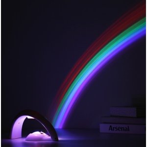 Uncle Milton Rainbow In My Room Tabletop Décor Night Light Projector