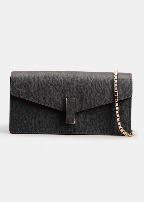Iside Envelope Calf Leather Clutch Bag