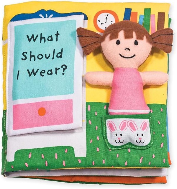 Soft Activity Baby Book - What Should I Wear?