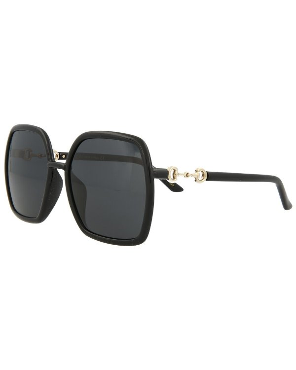 Women's GG0890SA 58mm Sunglasses / Gilt