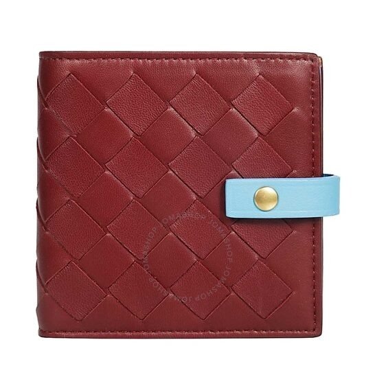 Ladies Intrecciato Weave Mini Wallet