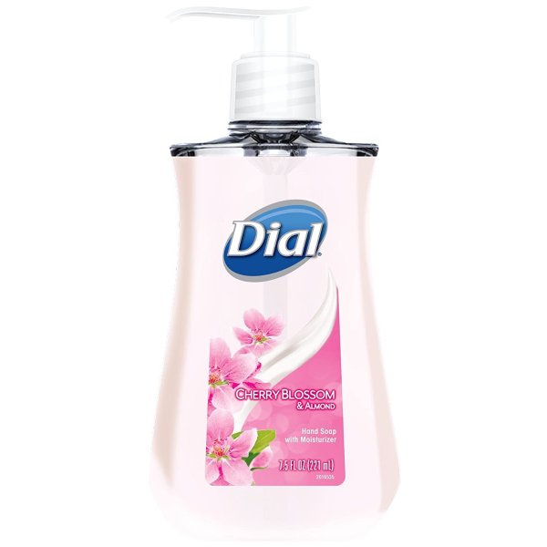 Dial Liquid Hand Soap, Cherry Blossom & Almond, 7.5 Fluid Ounces