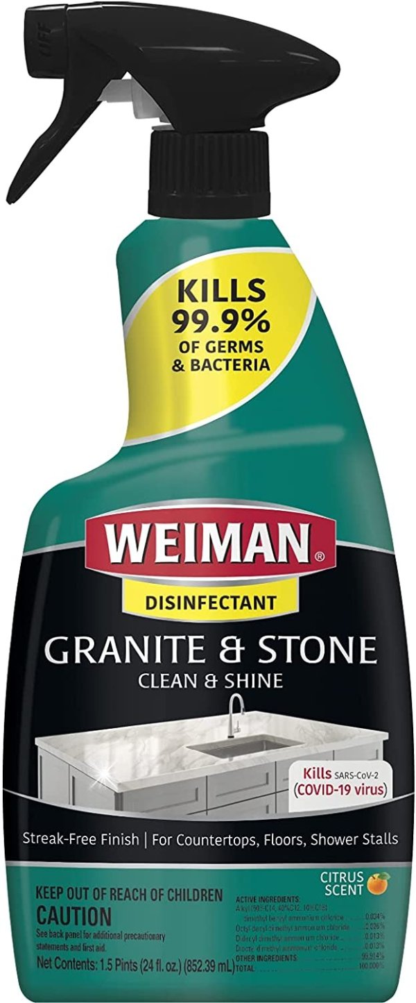 Disinfectant Granite Daily Clean & Shine, 24 Fl Oz (Pack of 1)