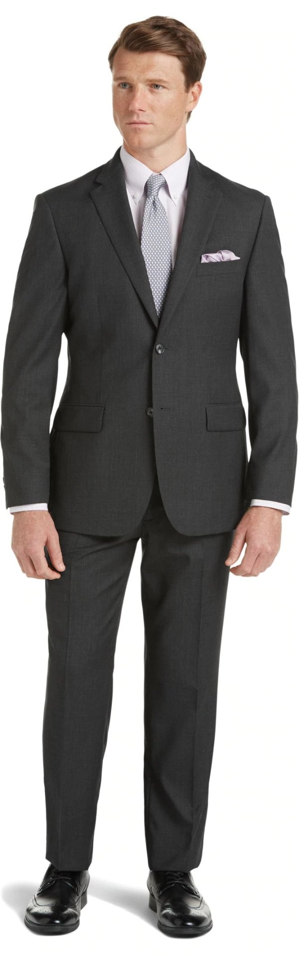 Traveler Collection Tailored Fit Stripe Suit CLEARANCE - All Clearance | Jos A Bank