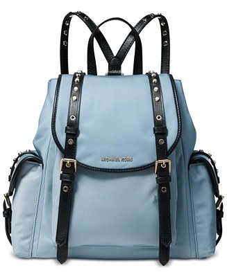 Leila Medium Flap Nylon Backpack