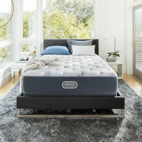 SimmonsQueen Simmons Beautyrest Silver Adda III Plush Mattress