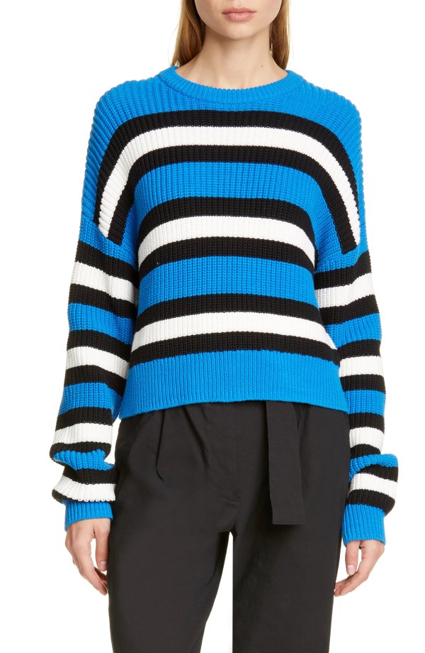 Matthews Striped Pullover Sweater