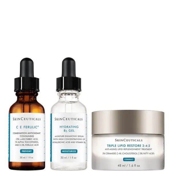 Hydrating and Firming Set with C E Ferulic Vitamin C and Hyaluronic Acid (Worth $391.00)