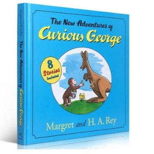 好奇猴乔治的新冒险 8个故事合集 精装大开本
