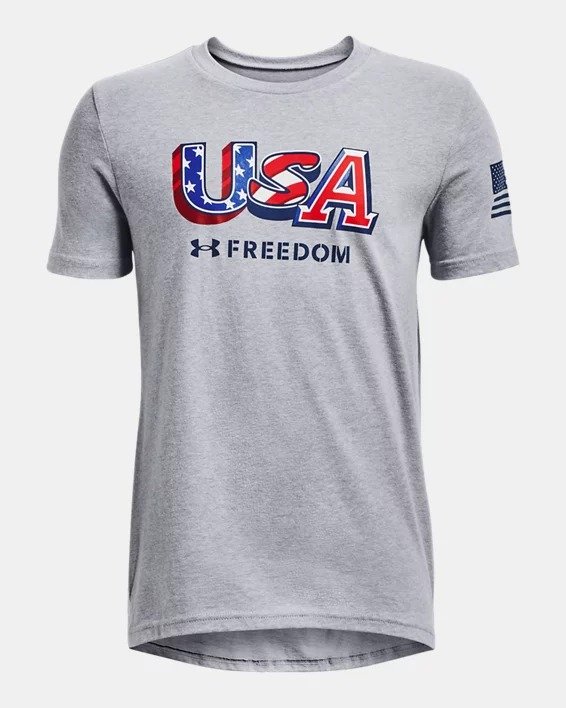 Boys' UA Freedom USA Fun T-Shirt