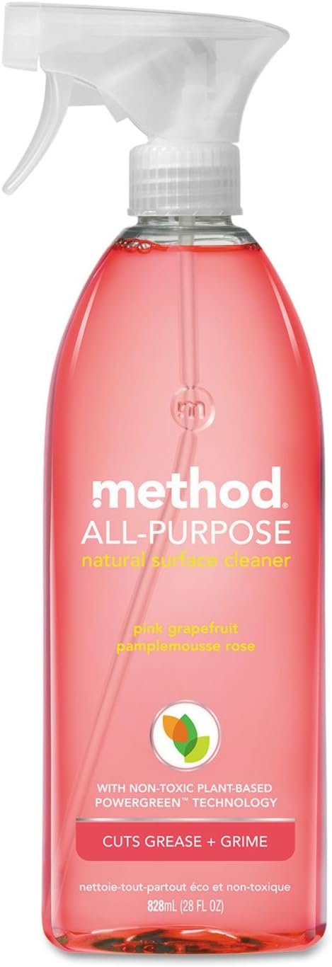 All-Purpose Cleaner Spray, Pink Grapefruit 28 oz Spray Bottles, (Pack of 8)