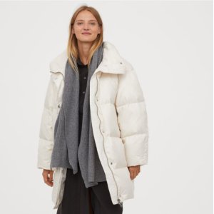 H&M 精选女士保暖外套特价热卖 $29.99收浴袍大衣