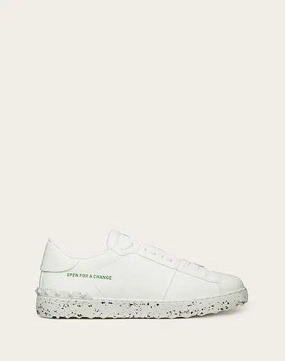 OPEN FOR A CHANGE SNEAKER IN BIO-BASED MATERIAL for Man | Valentino Online Boutique