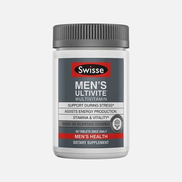 Daily Men’s Multivitamin for Vitality | Swisse Ultivite