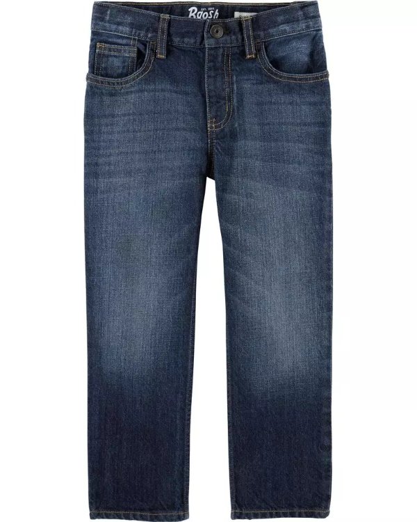 Classic Jeans - Tumbled Medium Faded Wash
