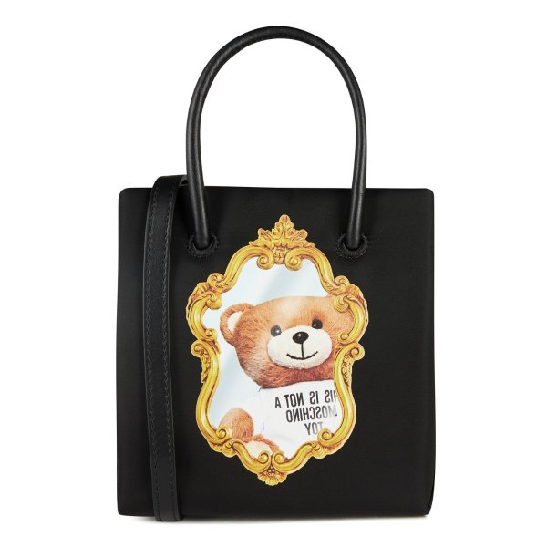 Small Bear Nylon Tote Bag