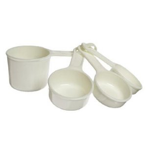 maid Commercial FG8315ASWHT 4-Piece Measuring Cup Set