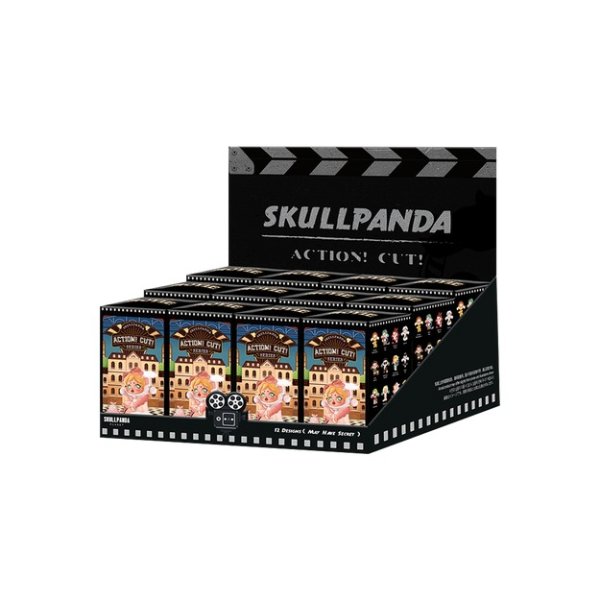 SKULLPANDA人生如戏系列盲盒手办 整盒含12个