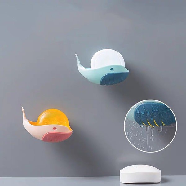 Wall-Mounted Whale Soap Dish from Apollo Box