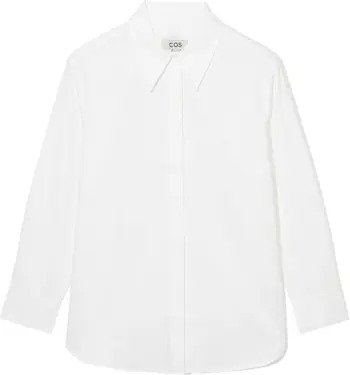 纯棉经典白衬衫