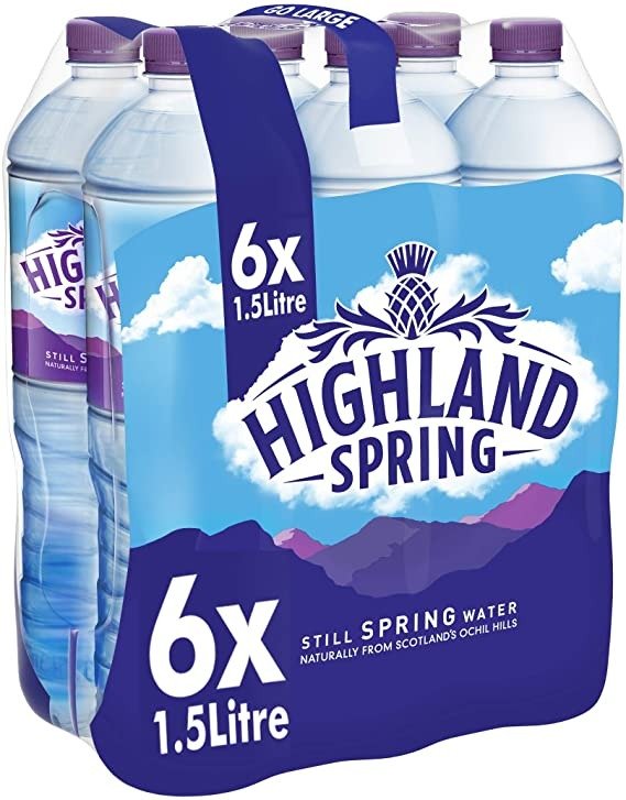 Highland Spring 矿泉水 6瓶 x 1.5L