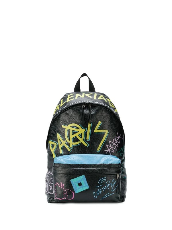 Explorer graffiti backpack