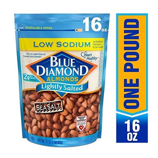 , Low Sodium Lightly Salted, 16 Ounce