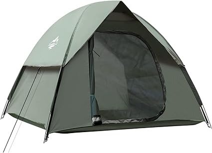 2-3 Person Camping Tent, 4-5 People Tents for Camping with Shelter, Family Dome Easy Set Up Tent with Removable Rainfly, Lightweight Tent for Camping, Traveling, Hiking, Outdoor