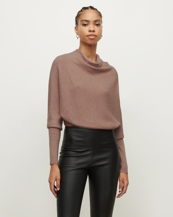Ridley Cashmere Blend Cropped Sweater