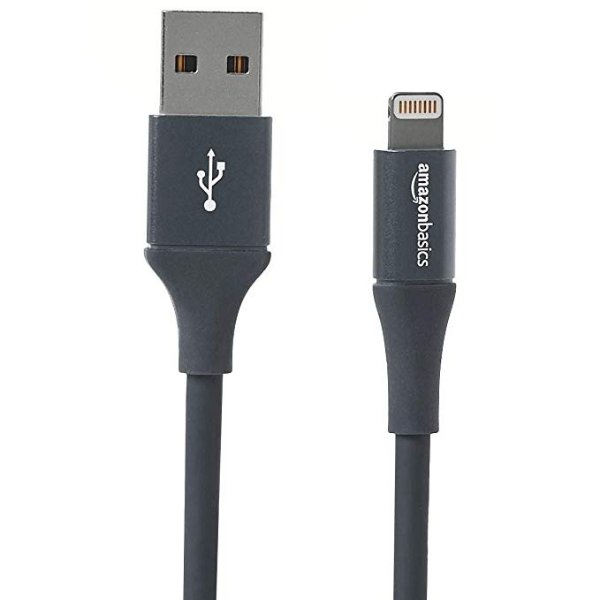 USB A 转 Lightning数据线 10英尺 灰色