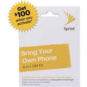 Sprint Sim Kit Starting $35/mo. Plan