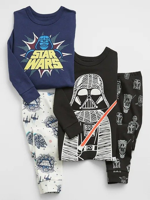 babyGap | Star Wars™ Darth Vader 100% Organic Cotton PJ Set (2-Pack)