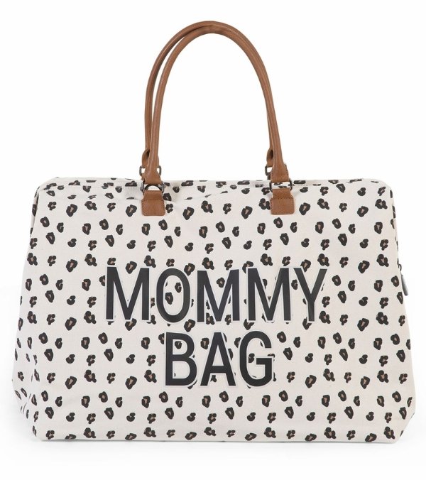 Childhome Canvas Mommy Bag - Leopard