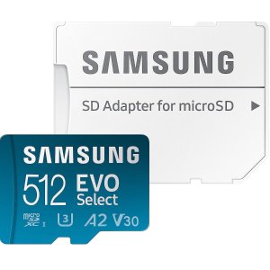 SAMSUNG EVO Select 130MB/s U3 A2 microSDXC 存储卡