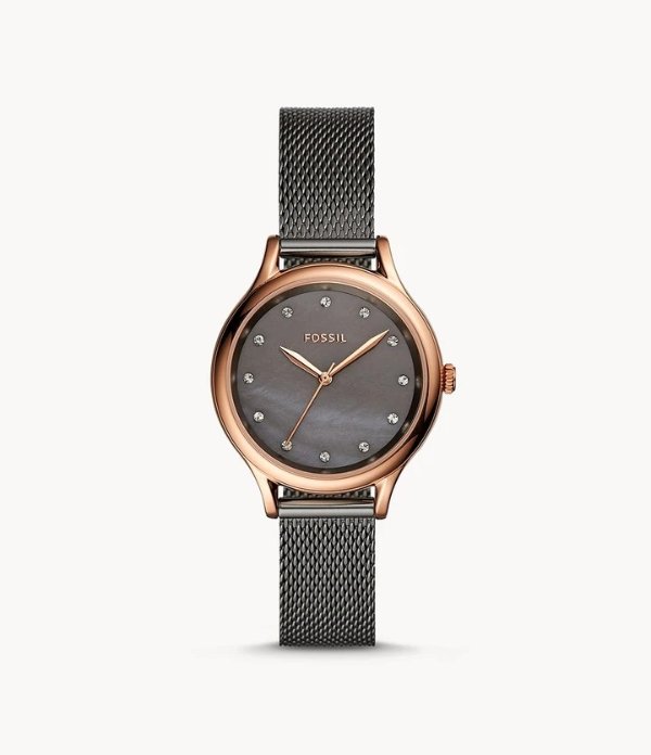 Women's Laney Three-Hand, Rose Gold-Tone Stainless Steel Watch