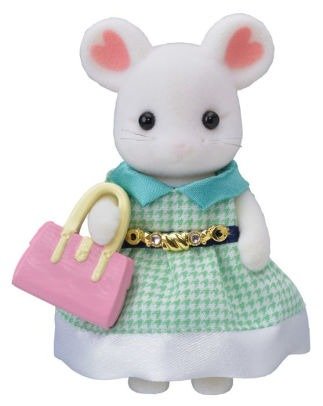 Calico Critters Stephanie Marshmallow 鼠女郎