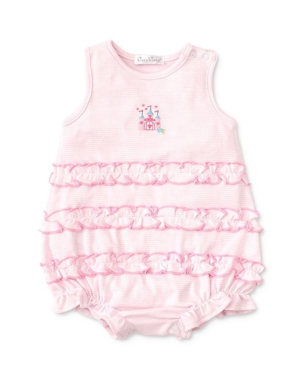 Girls' Embroidered Castle Bodysuit - Baby