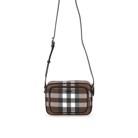 独家:burberry 热卖 低至额外6.5折 格纹斜挎包$555!