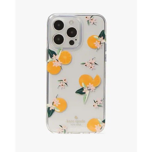 Orange Toss Resin iPhone 14 Pro Max Case