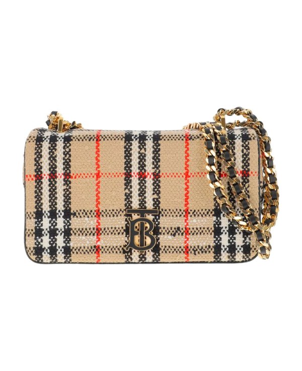 Lola Small Boucle Bag With Vintage Check Pattern | italist, ALWAYS LIKE A SALE