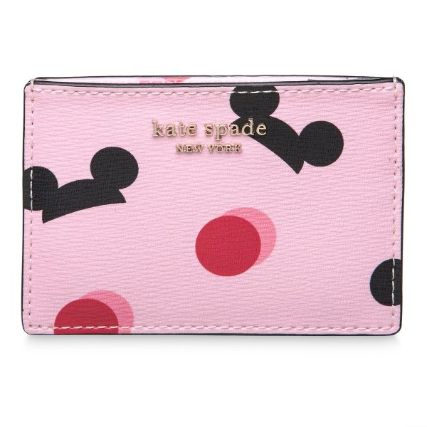 Mickey Mouse Ear Hat Credit Card Case by kate spade new york - Pink