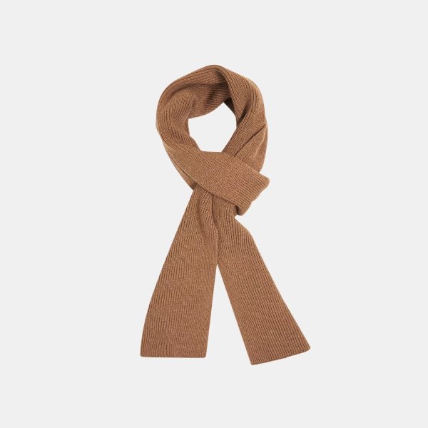 Scarf in Ribbed Cashmere