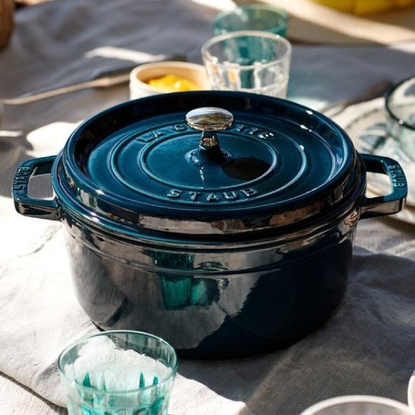 Zwilling Staub 5 Qt Blue Tall Round Cocotte - 12502491