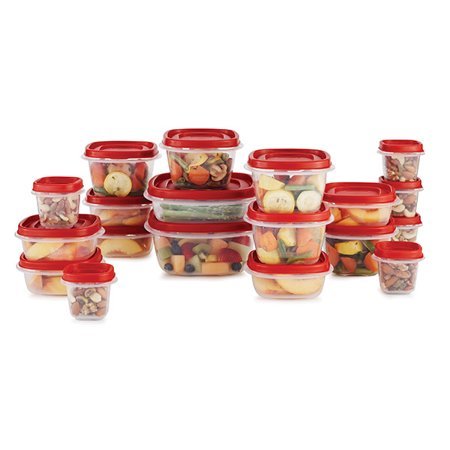 38 Piece Efl Red Food Storage Set