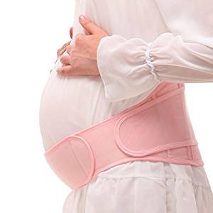 Maternity Back Support Pregnancy Belly Belt Comfortable Adjustable Pelvic Brace Band Abdominal Binder for Lower Back Pain Relief or Postpartum Use One Size